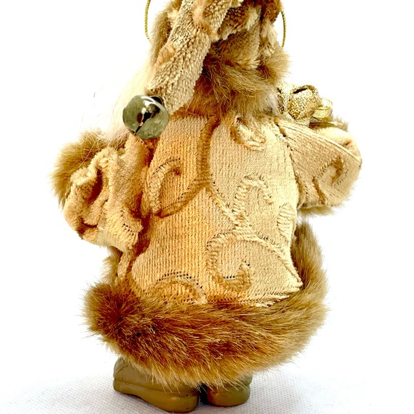 Natural Tone Santa Claus Christmas Tree Ornaments 4 - Picture 7 of 16